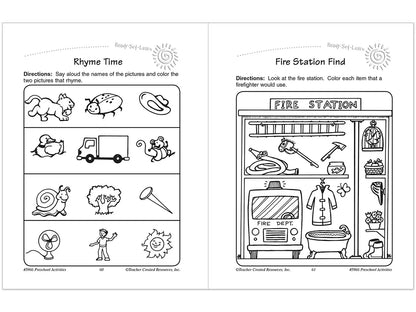 Preschool Workbook - US 3302