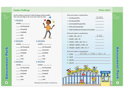 Math Skill Sharpeners Workbook - Gr. 4 - US 8178