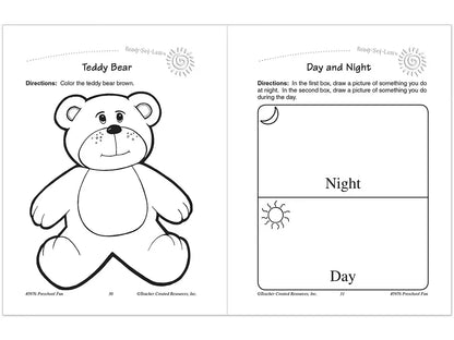 Preschool Fun Workbook - US 9106