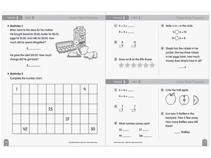 Daily Math Practice Workbook - Gr. 2 - US 2486
