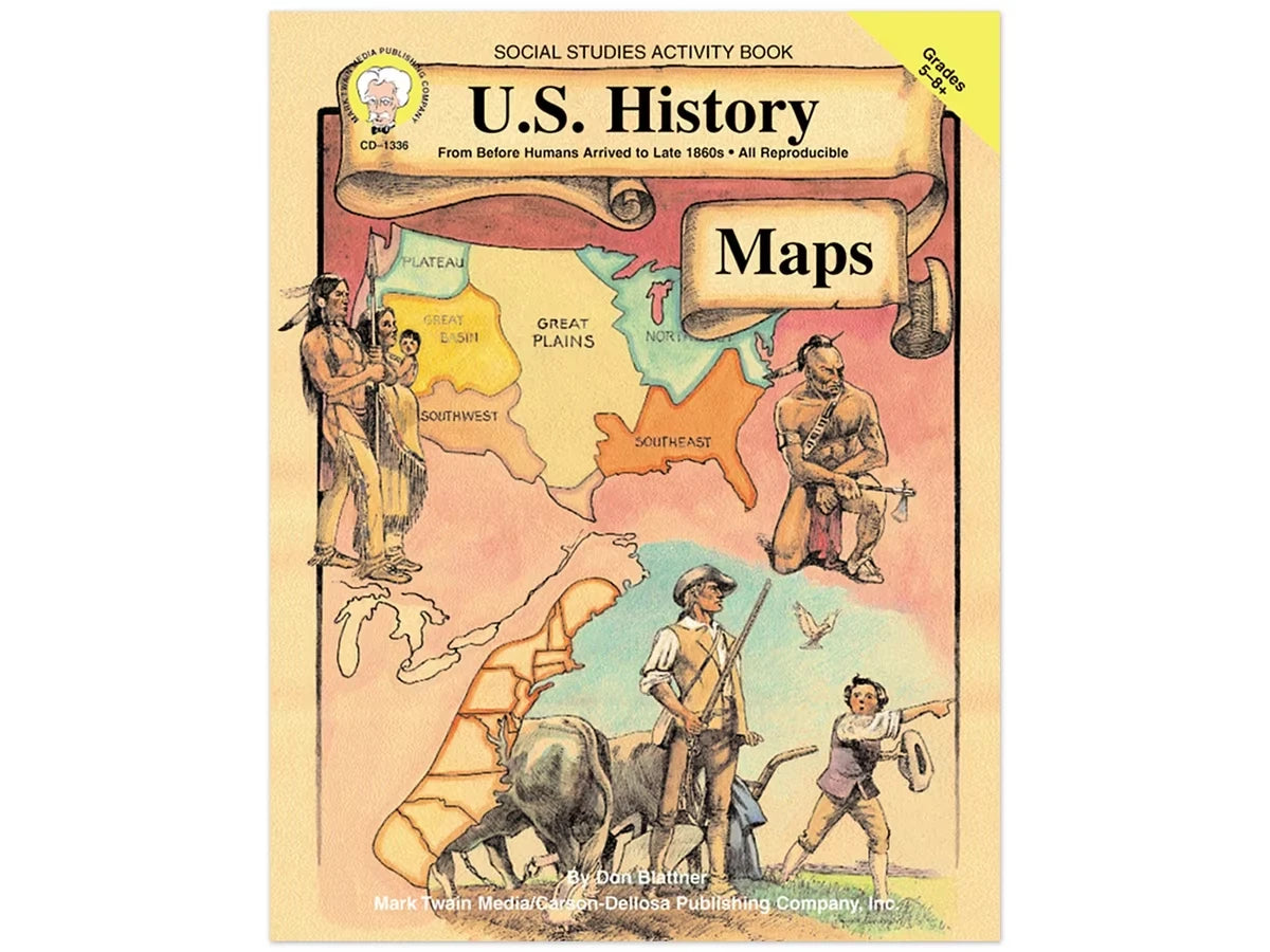 U.S. History Maps Workbook - US 3419