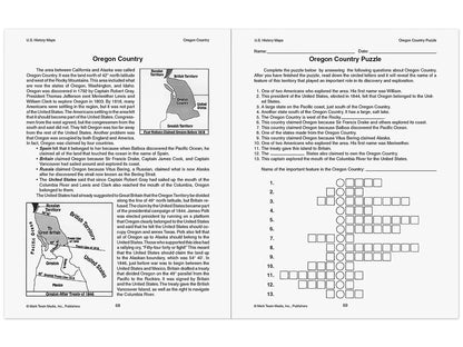 U.S. History Maps Workbook - US 3419