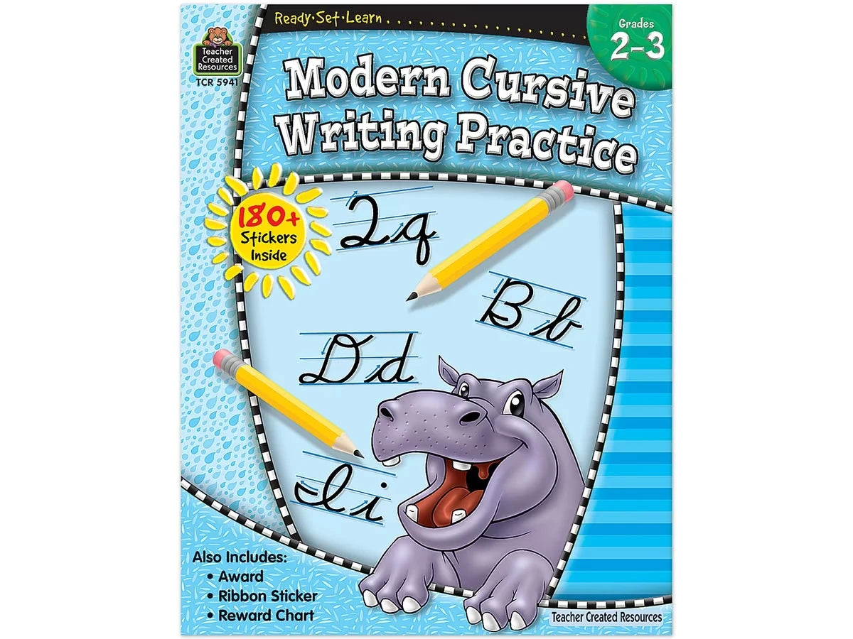 Modern Cursive Writing Practice Workbook - US 5001