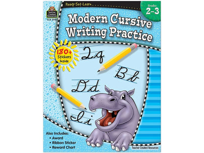 Modern Cursive Writing Practice Workbook - US 5001