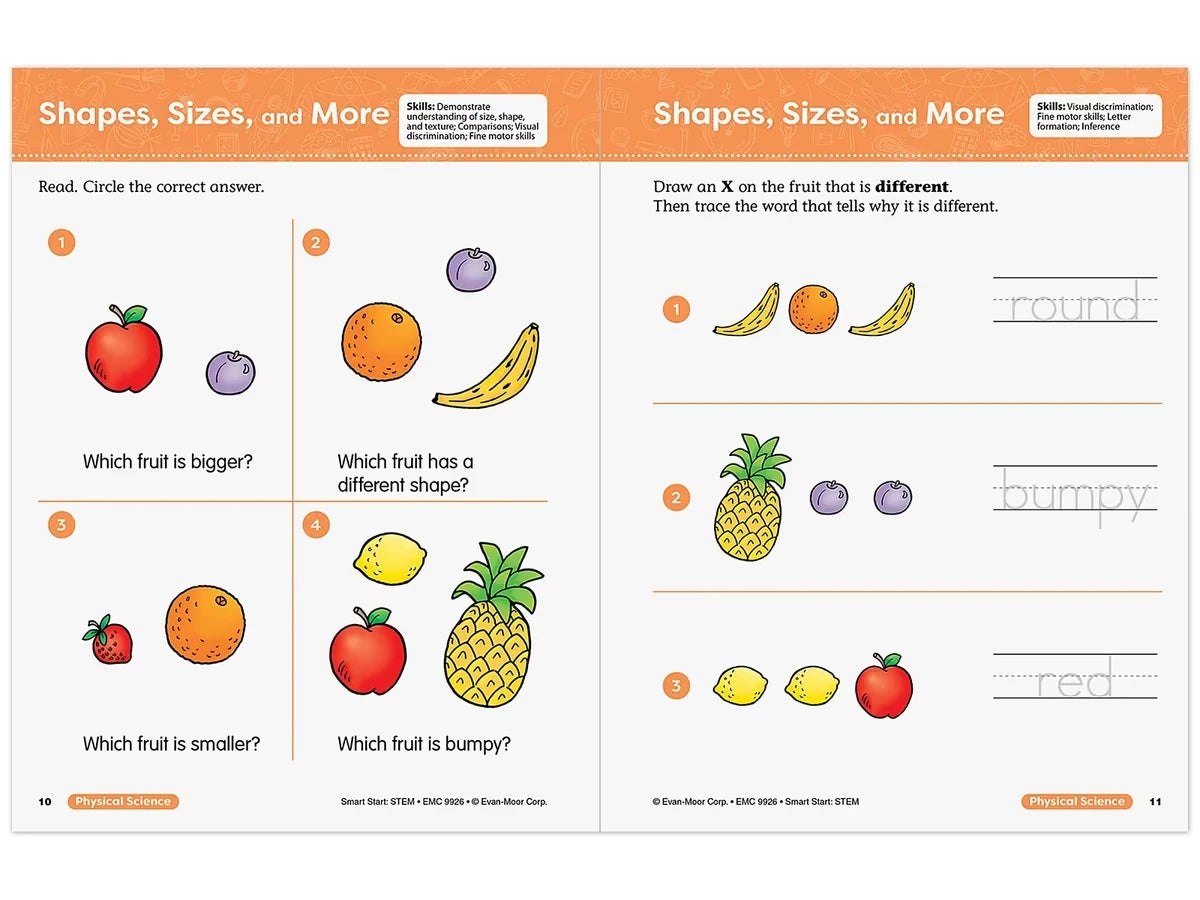 STEM Smart Start Workbook - Kindergarten - US 3874