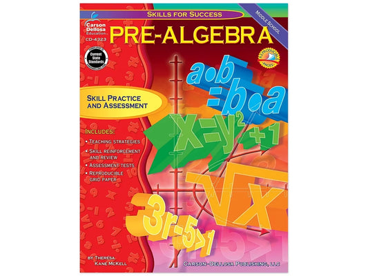Pre-Algebra Skills for Success Workbook - US 8546