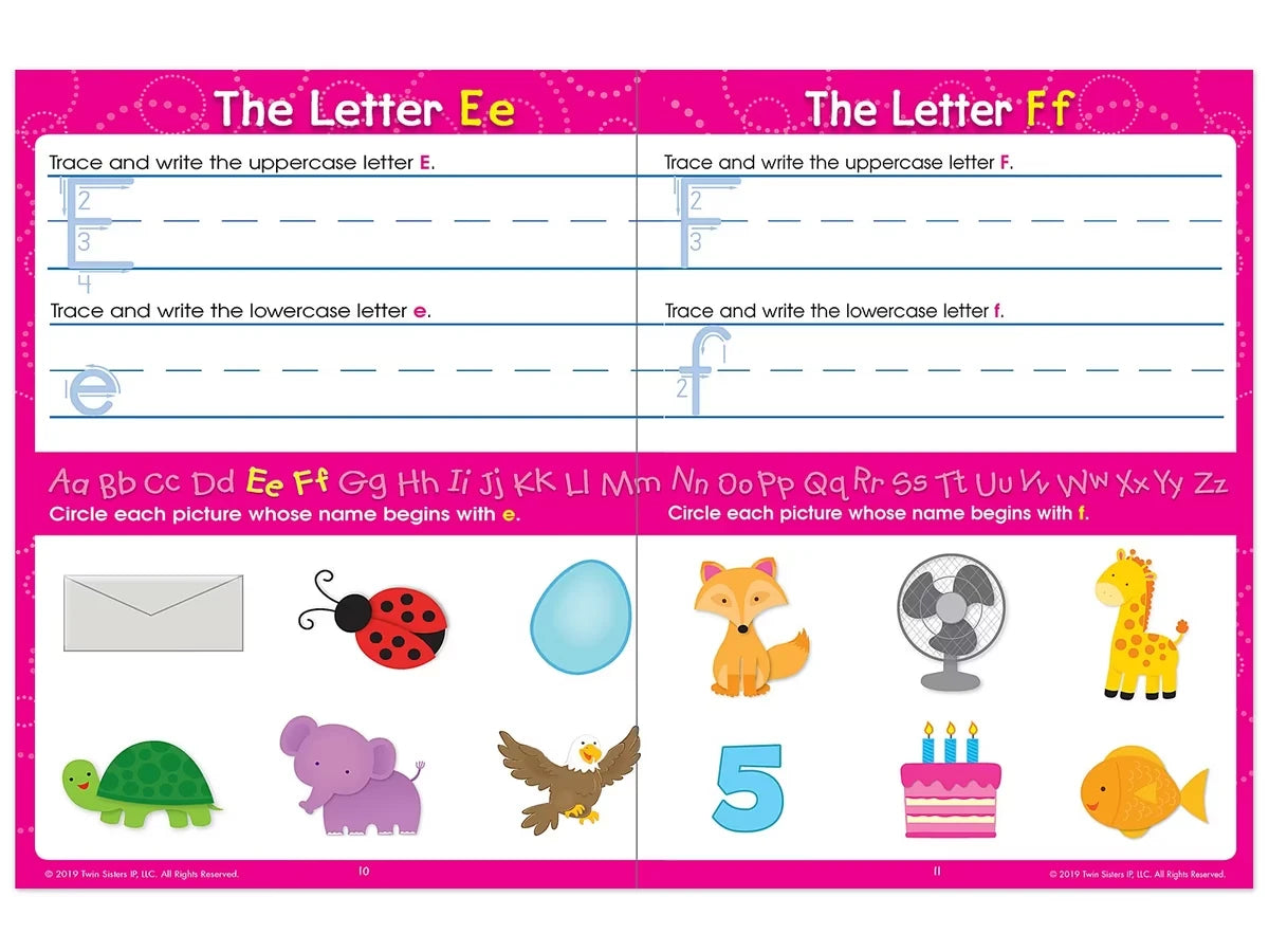 Let’s Get Ready for Kindergarten Workbook - US 7561
