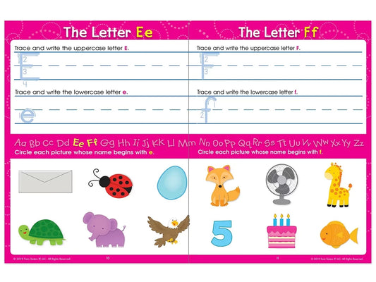 Let’s Get Ready for Kindergarten Workbook - US 7561