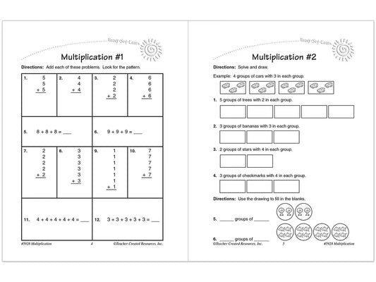 Master Multiplication Workbook - US 2114
