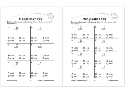 Master Multiplication Workbook - US 2114