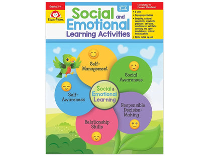 Social and Emotional Learning Activity Workbook - Gr. 3-4 - US 8074