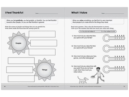 Social and Emotional Learning Activity Workbook - Gr. 3-4 - US 8074