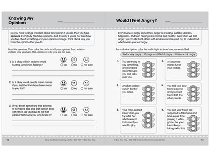 Social and Emotional Learning Activity Workbook - Gr. 3-4 - US 8074