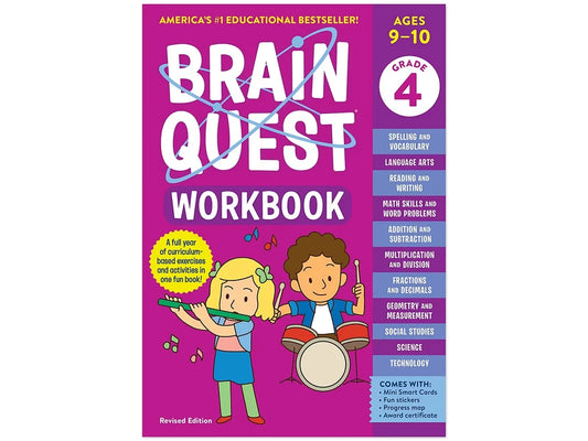 Brain Quest Workbook - Gr. 4 - US 8852