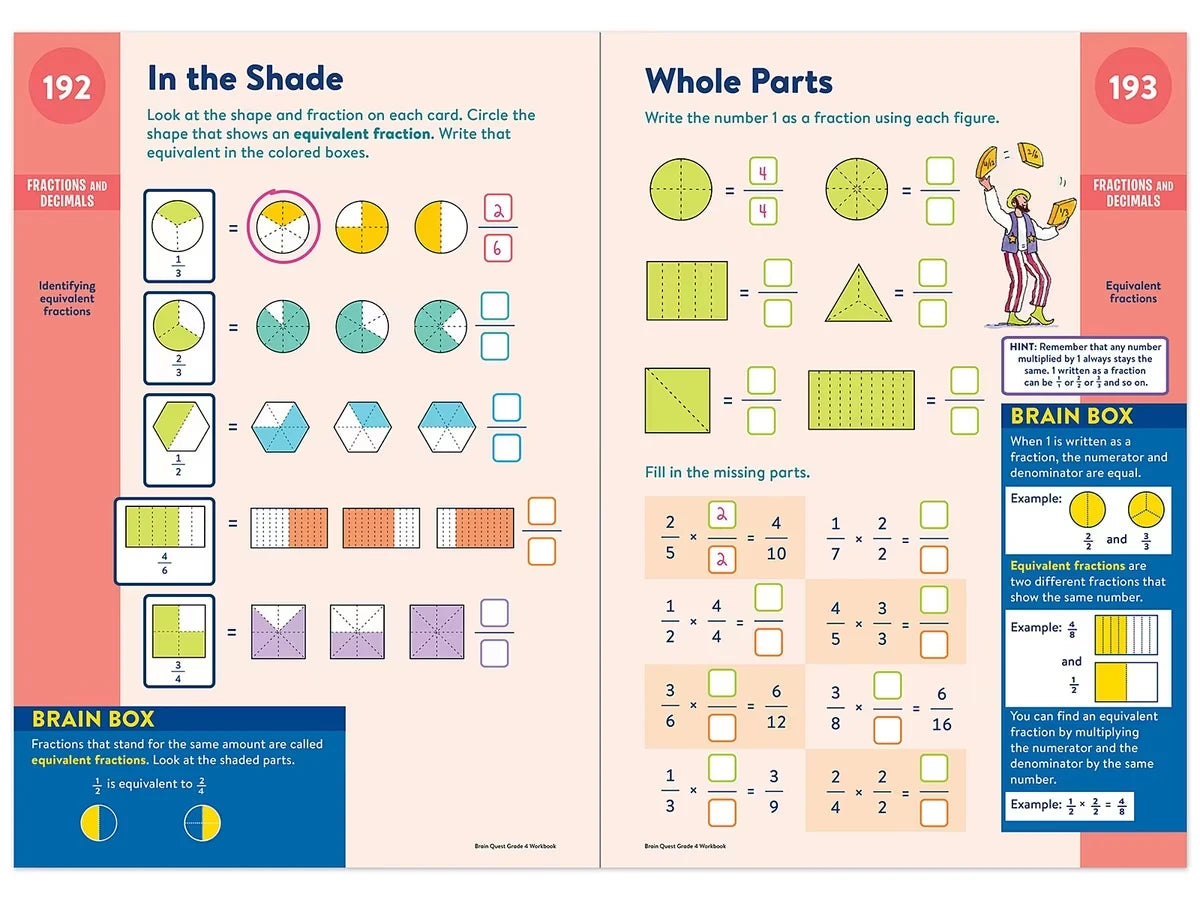 Brain Quest Workbook - Gr. 4 - US 8852