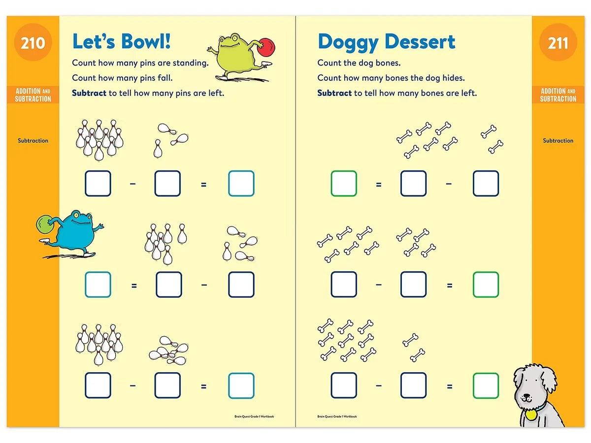 Brain Quest Workbook - Gr. 1 - US 9609