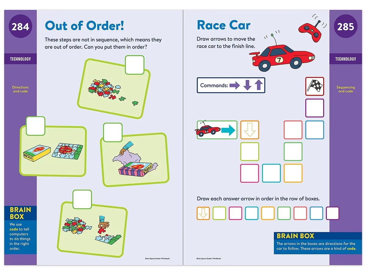 Brain Quest Workbook - Gr. 1 - US 9609