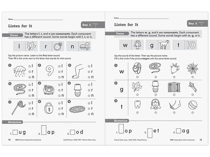 Daily Phonics Workbook - Gr. 1 - US 2864