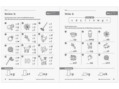 Daily Phonics Workbook - Gr. 1 - US 2864