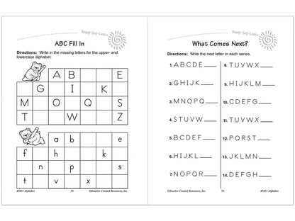 Alphabet Fun Workbook - US 2102