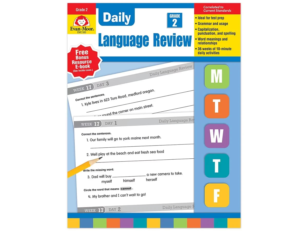Daily Language Review Workbook - Gr. 2 - US 6941