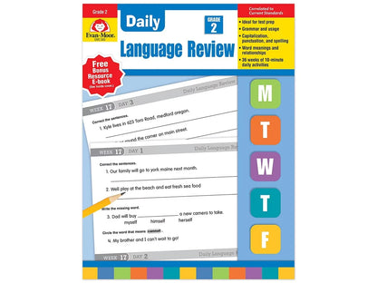 Daily Language Review Workbook - Gr. 2 - US 6941
