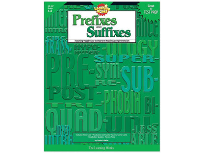 Prefixes & Suffixes Workbook - US 6210