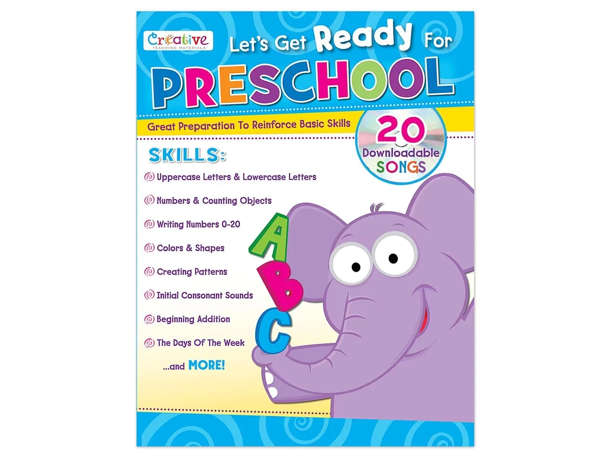 Let’s Get Ready for Preschool Workbook - US 4667