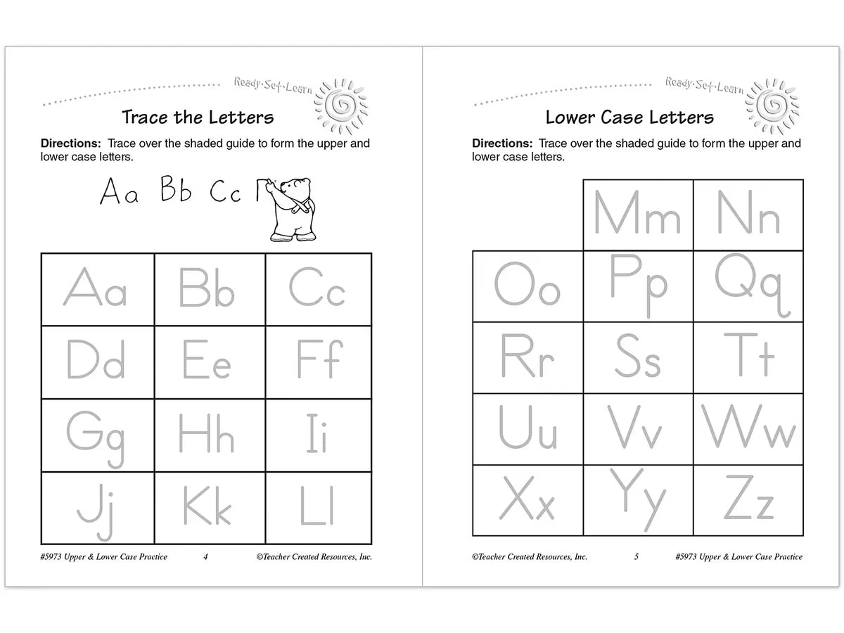 Letter Practice Workbook - US 6268