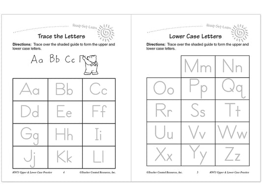 Letter Practice Workbook - US 6268