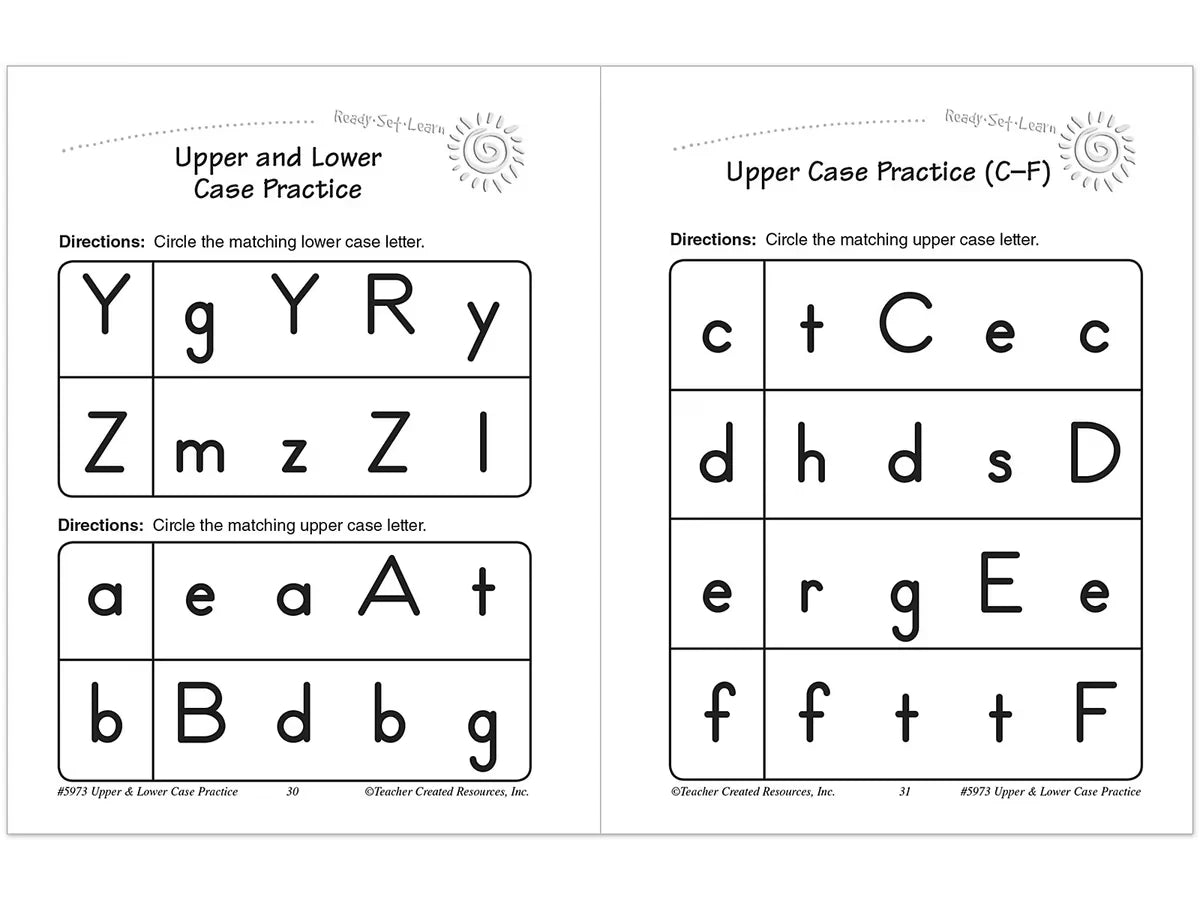 Letter Practice Workbook - US 6268