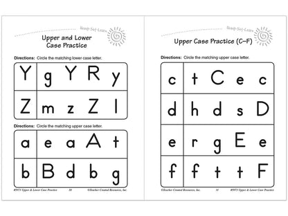 Letter Practice Workbook - US 6268