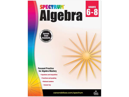 Spectrum® Algebra Workbook - US 8846