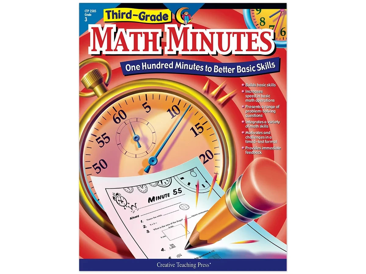 Math Minutes Workbook - Gr. 3 - US 9032