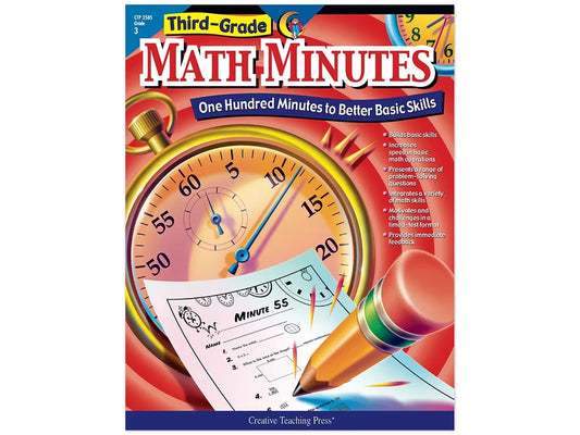 Math Minutes Workbook - Gr. 3 - US 9032