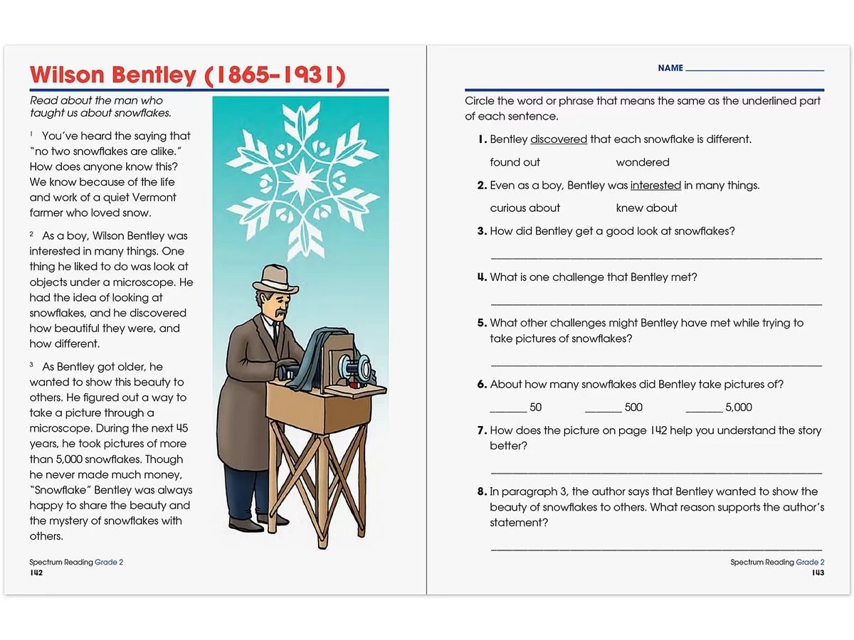 Spectrum® Reading Workbook - Gr. 2 - US 4902
