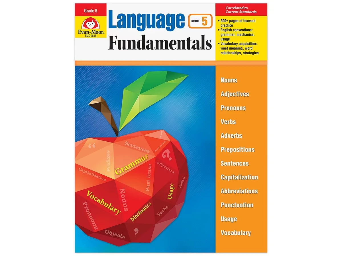 Language Fundamentals Activities Workbook - Gr. 5 - US 5871