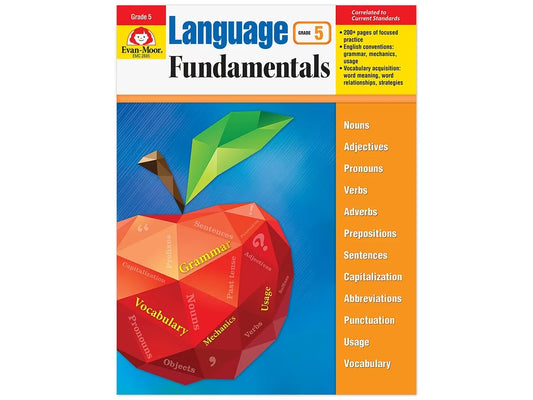 Language Fundamentals Activities Workbook - Gr. 5 - US 5871