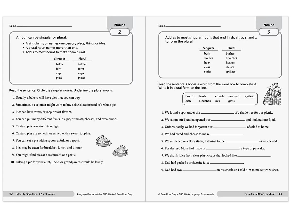 Language Fundamentals Activities Workbook - Gr. 5 - US 5871