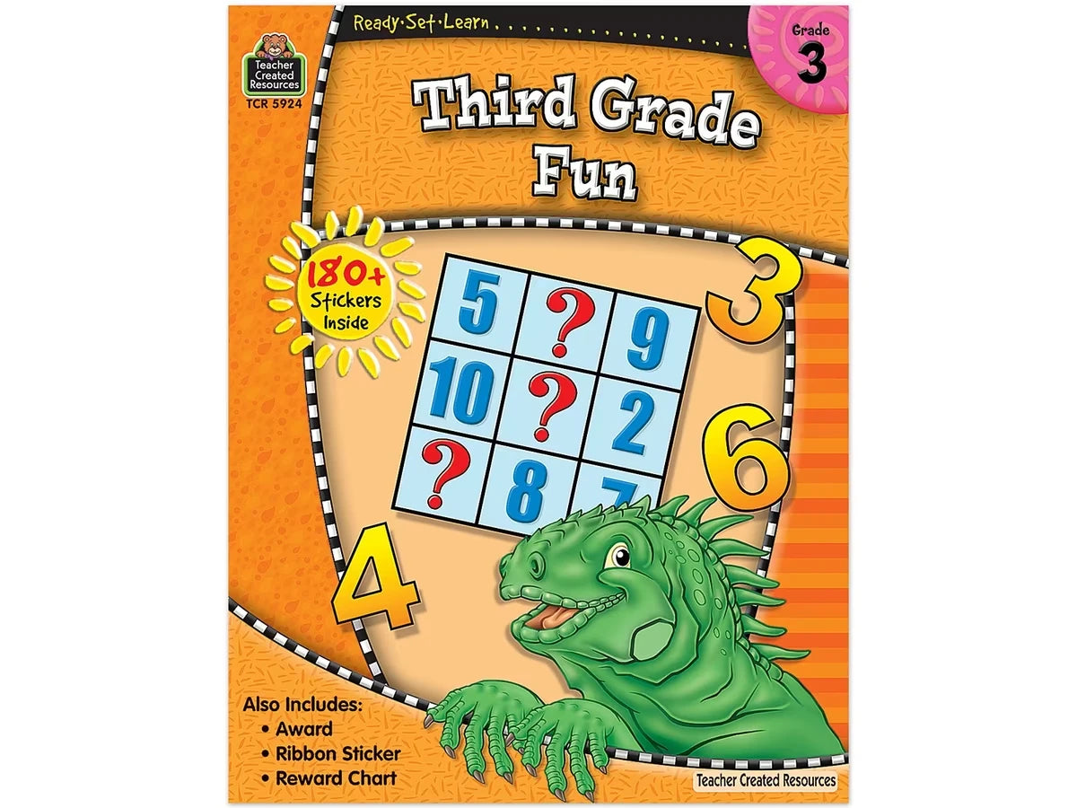 Third-Grade Fun Workbook - US 9500