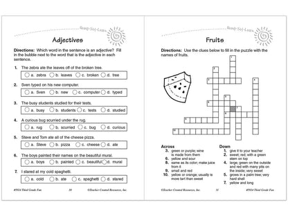 Third-Grade Fun Workbook - US 9500