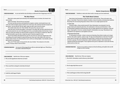 Daily Reading Comprehension Activities Workbook - Gr. 7 - US 9779