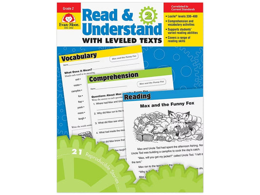 Read & Understand with Leveled Texts Workbook - Gr. 2 - US 9002