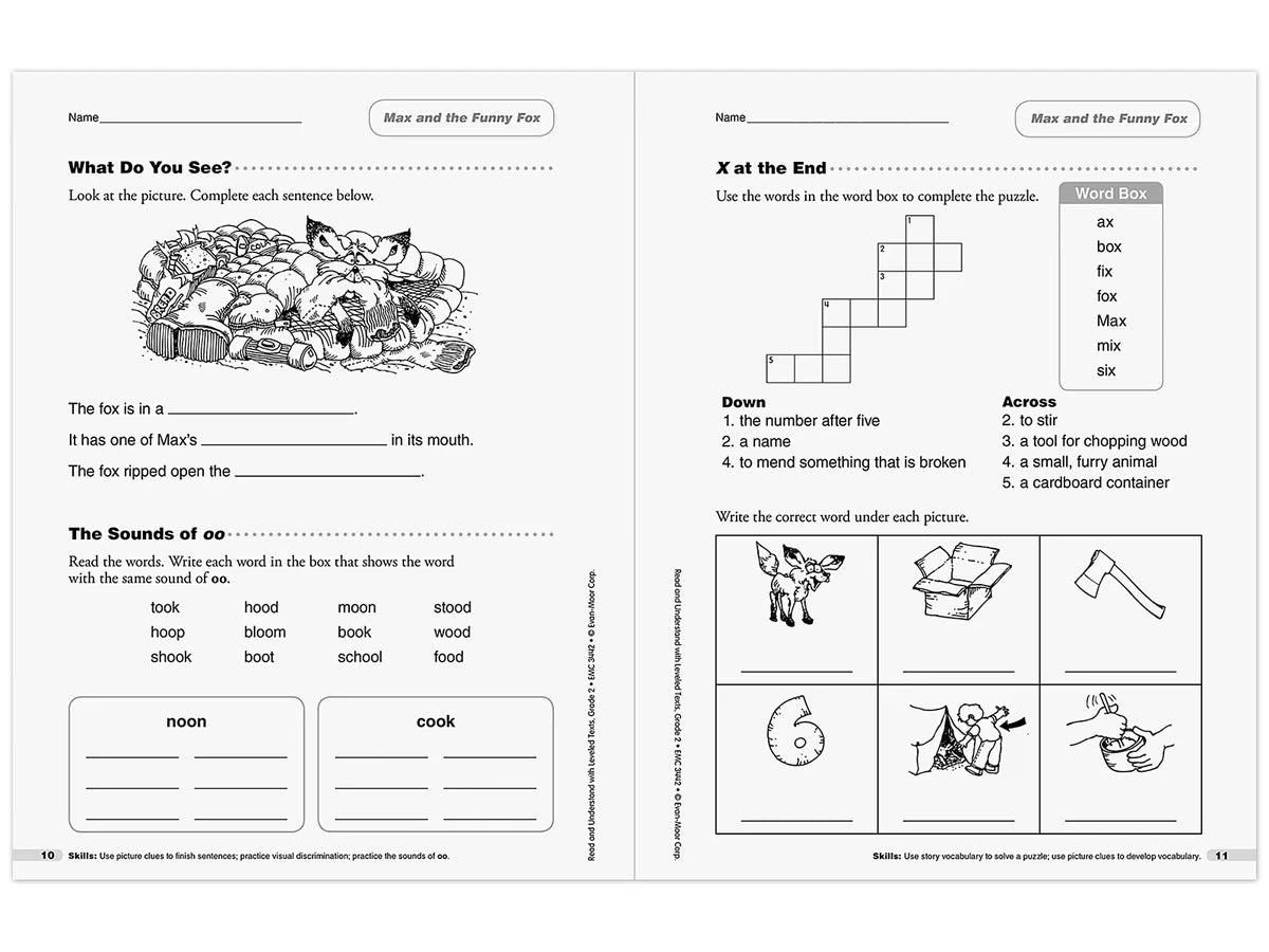 Read & Understand with Leveled Texts Workbook - Gr. 2 - US 9002