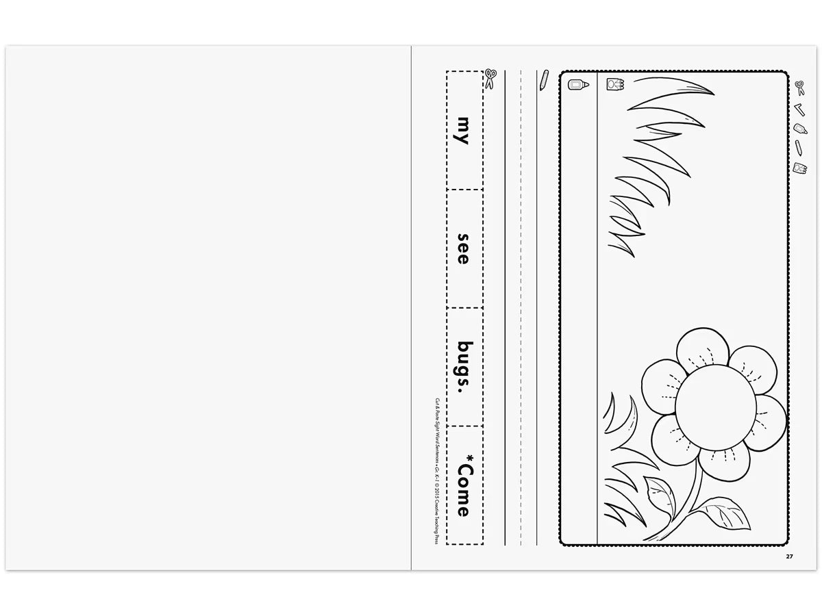 Sight-Word Sentences Workbook - US 2625