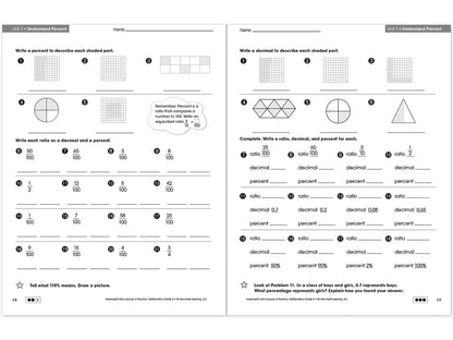 Mathematics Workbook - Gr. 6 - US 1482