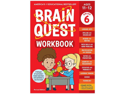 Brain Quest Workbook - Gr. 6 - US 7260