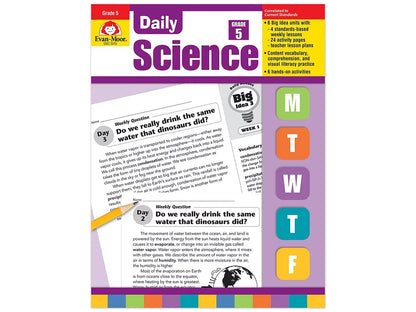 Daily Science Reproducible Activities Workbook - Gr. 5 - US 4849