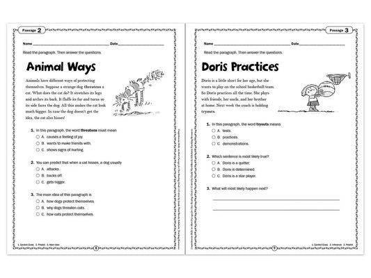 Comprehension Skills Workbook - Gr. 3 - US 4373
