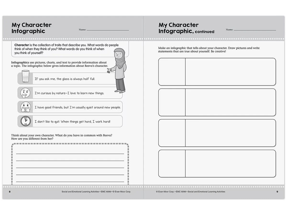 Social and Emotional Learning Activity Workbook - Gr. 5-6 - US 8331